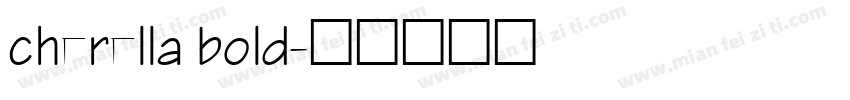 cherella bold字体转换